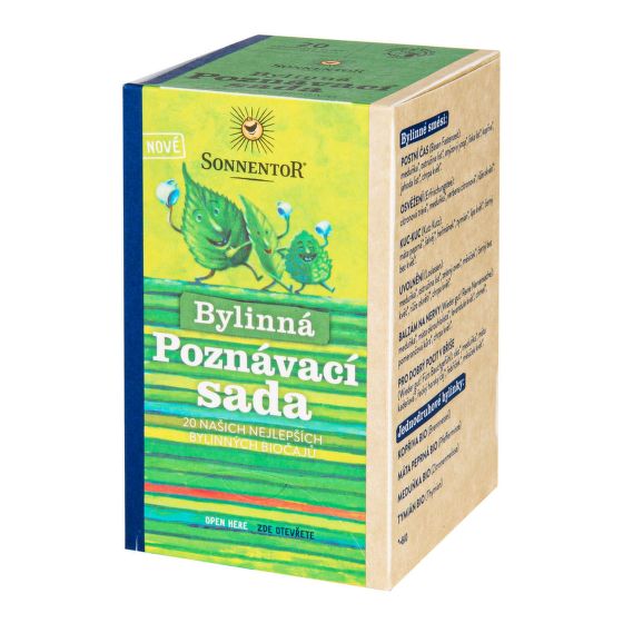 Čaj bylinná poznávací sada 28,5 g BIO   SONNENTOR