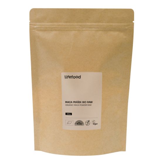 Maca prášek RAW 500 g BIO   LIFEFOOD