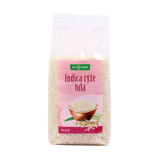 Rýže indica bílá 500 g BIO   BIO NEBIO