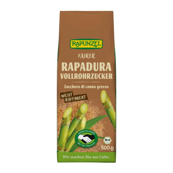 Šťáva třtinová sušená Rapadura 500 g BIO   RAPUNZEL