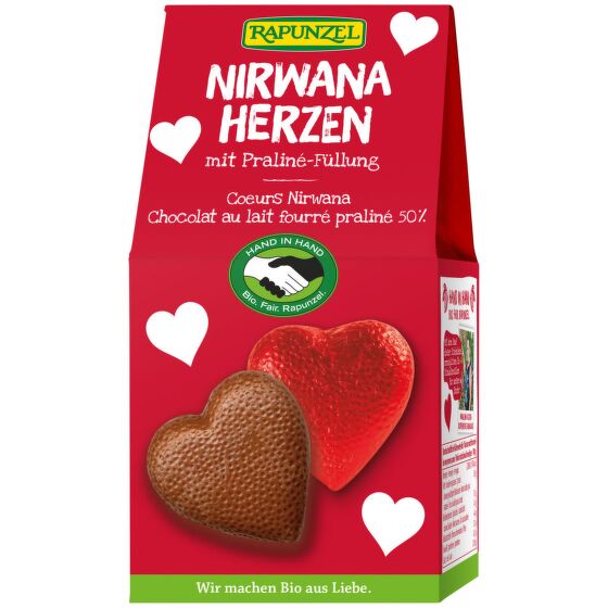 Srdíčka nugátová 128 g BIO   RAPUNZEL