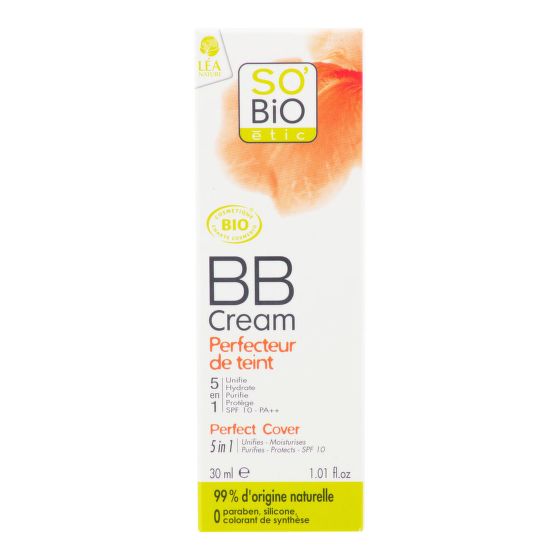 BB krém 5v1 01 béžová nude 30 ml BIO   SO’BiO étic