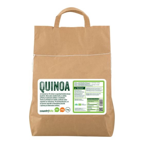 Quinoa 5 kg BIO   COUNTRY LIFE 