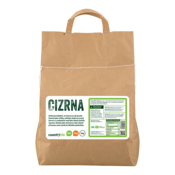 Cizrna 5 kg BIO   COUNTRY LIFE