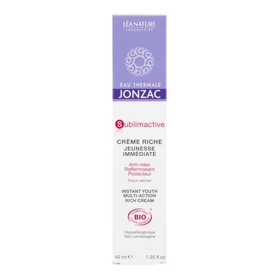 Krém pleťový SUBLIMACTIVE 40 ml BIO    JONZAC