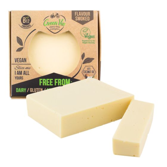 Blok s příchutí uzené goudy 250 g   GREENVIE