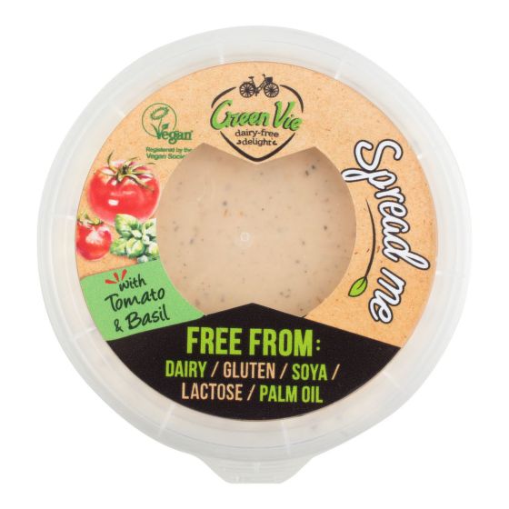 Pomazánka veganská rajčatová s bazalkou 250 g   GREENVIE