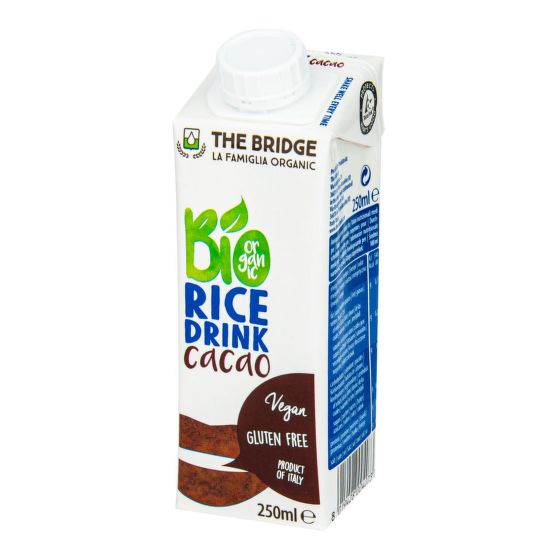 Nápoj rýžový kakao 250 ml BIO   THE BRIDGE