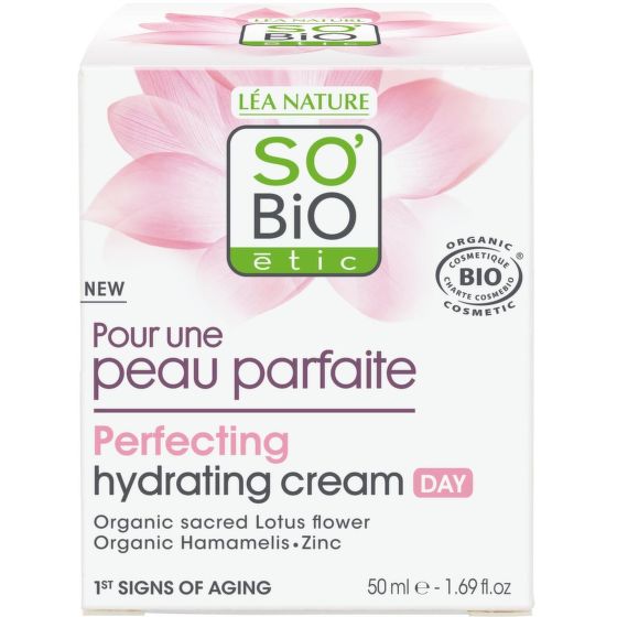 Krém hydratační pro dokonalou pleť 50 ml BIO   SO’BiO étic