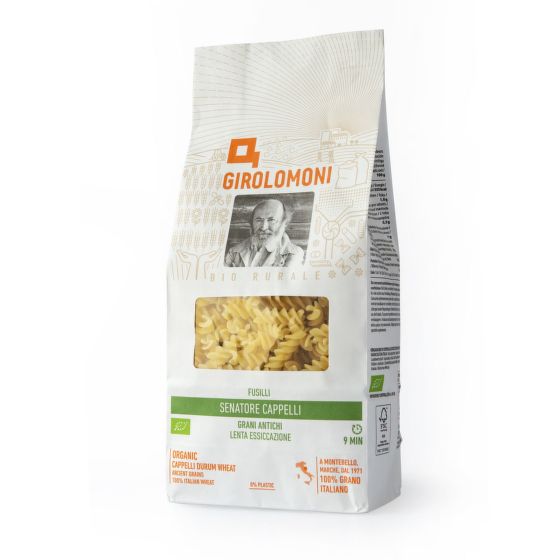 VÝPRODEJ!!!Těstoviny fusilli Cappelli semolinové 500 g BIO   GIROLOMONI