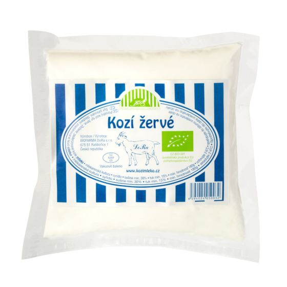 Žervé kozí 180 g BIO   BIOFARMA DORA