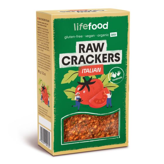 Life Crackers italské RAW 90 g BIO   LIFEFOOD