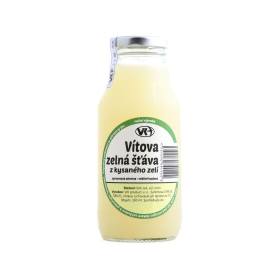 Šťáva Vítova zelná z kysaného zelí 330 ml   VIK PRODUCT