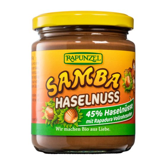 Pomazánka oříšková SAMBA 250 g BIO   RAPUNZEL