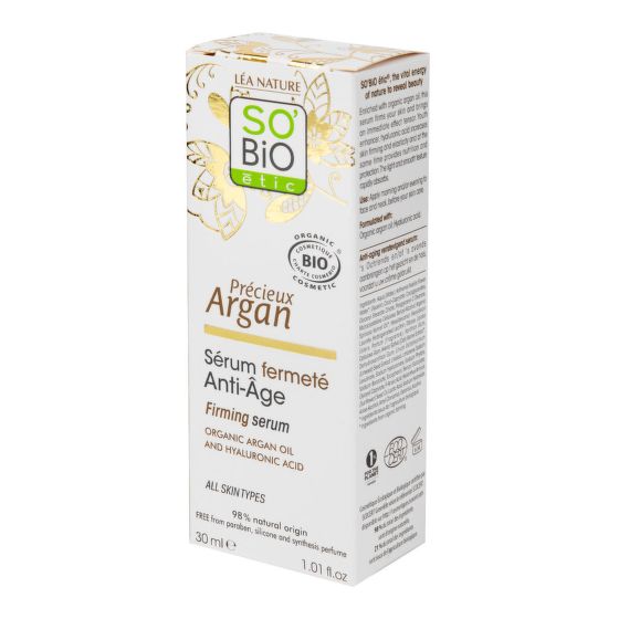 Sérum zpevňující 30 ml BIO Anti-Age Precieux Argan   SO’BiO étic