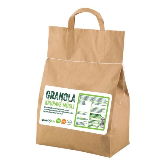Granola - Křupavé müsli 5 kg BIO   COUNTRY LIFE