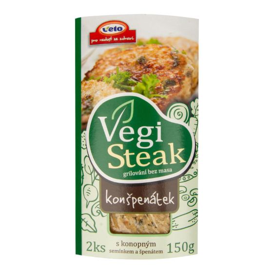 Vegi steak konšpenátek 150 g   VETO ECO