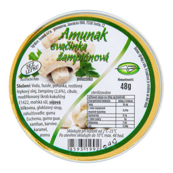 Svačinka žampionová 48 g   AMUNAK