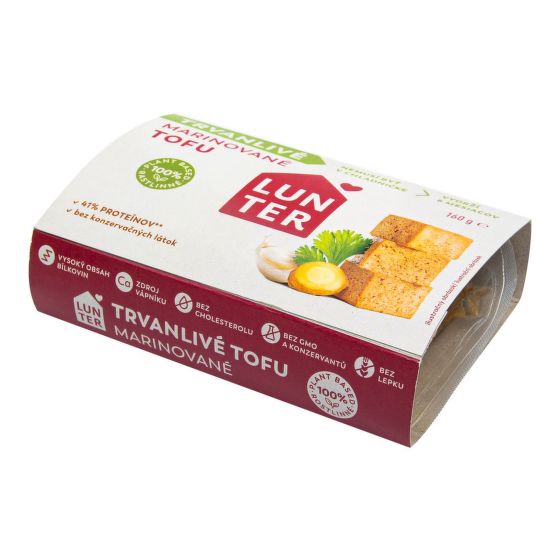 Tofu trvanlivé marinované 160 g   LUNTER