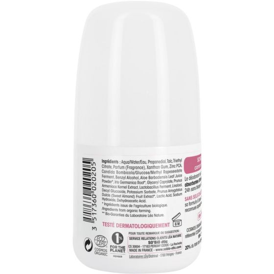 Deodorant přírodní 24h zklidňující s mandlovým mlékem 50 ml BIO   SO’BiO étic