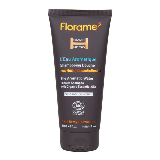 Sprchový šampon HOMME The Aromatic Water 200 ml BIO   FLORAME