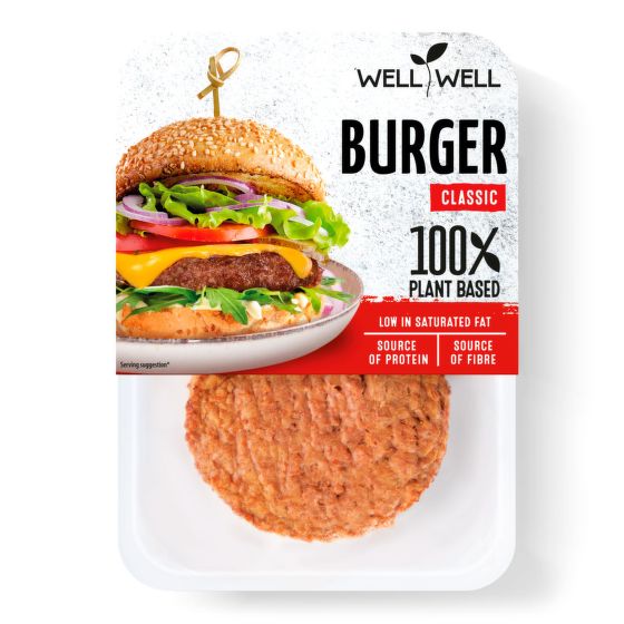 Burger hrachový 200 g   WELL WELL