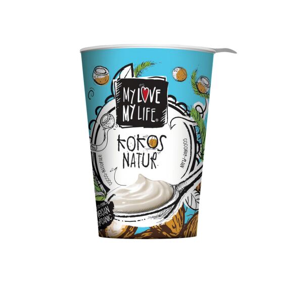 Zakysaný kokosový bílý 400 g BIO   MY LOVE MY LIFE