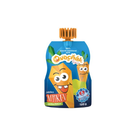 Kapsička jablko-mrkev 120 g   OVOCŇÁK