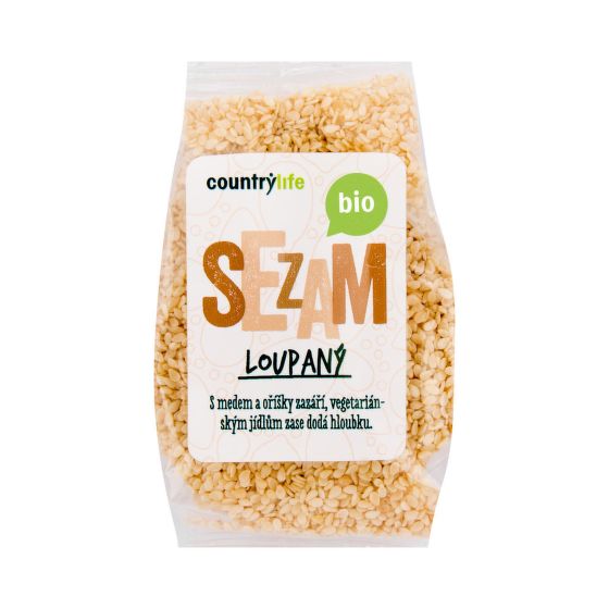 Sezam loupaný 100 g BIO   COUNTRY LIFE
