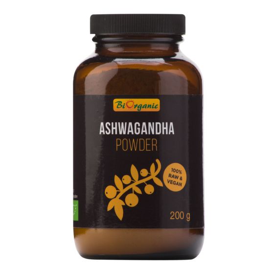 Ashwagandha prášek 200 g BIO   BIORGANIC