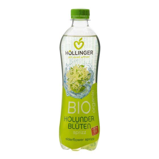 Limonáda z květu černého bezu 500 ml BIO   HOLLINGER