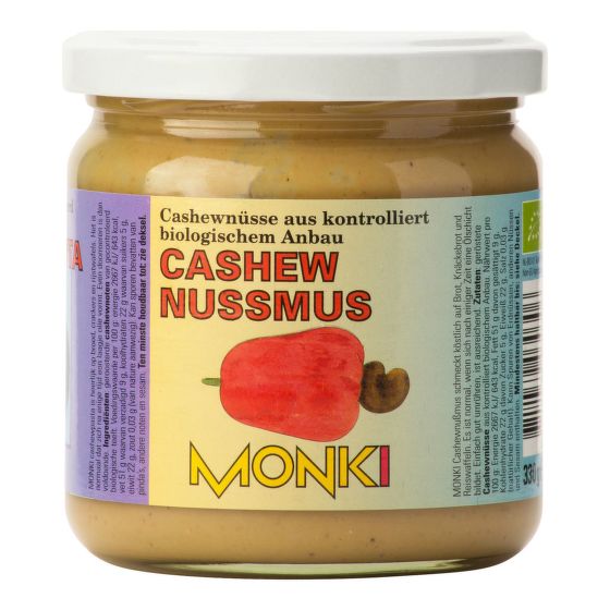Krém z kešu ořechů 330 g BIO   MONKI