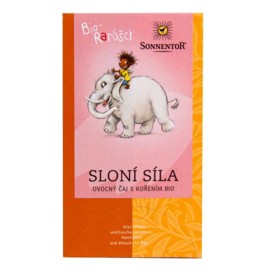 Čaj Raráškův sloní síla 40 g BIO   SONNENTOR