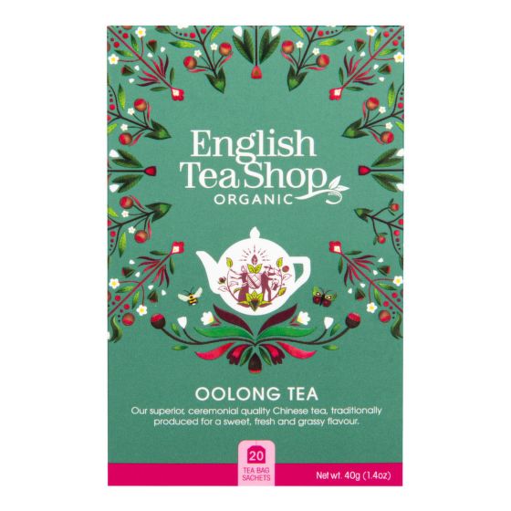 VÝPRODEJ!!!Čaj Oolong 20 sáčků BIO   ENGLISH TEA SHOP