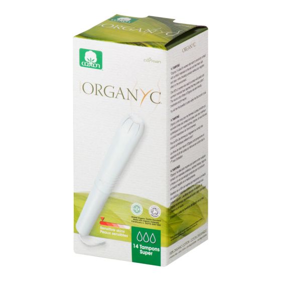 Tampony s aplikátorem SUPER 14 ks   ORGANYC