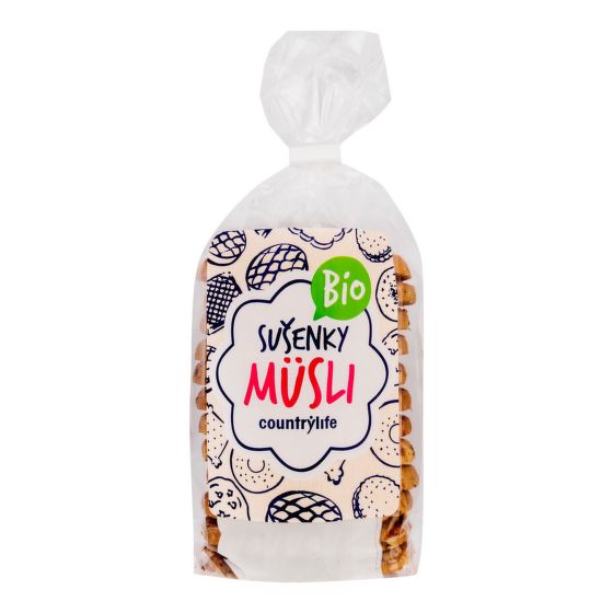 Sušenky müsli 250 g BIO   COUNTRY LIFE