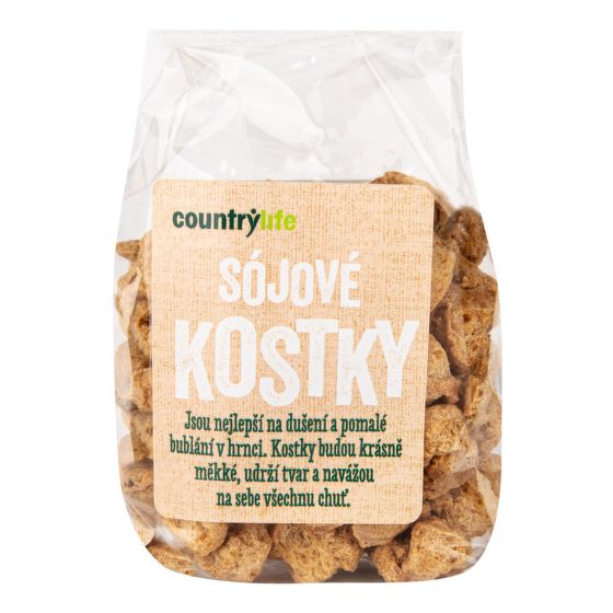 Sójové kostky 100 g   COUNTRY LIFE