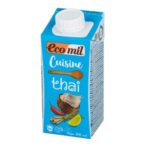 Krém kokosový na vaření Thai 14 % tuku 200 ml BIO   ECOMIL