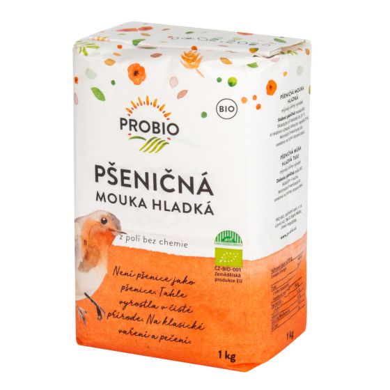 Mouka pšeničná hladká 1 kg BIO   PROBIO