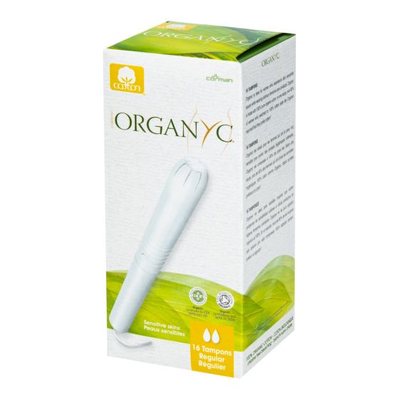 Tampony s aplikátorem REGULAR 16 ks   ORGANYC