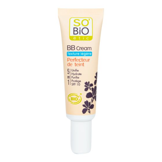 BB krém lehký 5v1 01 béžová nude 30 ml BIO   SO’BiO étic