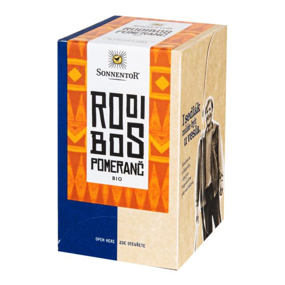 Čaj Rooibos pomeranč 32,4 g BIO   SONNENTOR