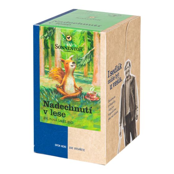 Čaj Nadechnutí v lese 21,6 g BIO   SONNENTOR