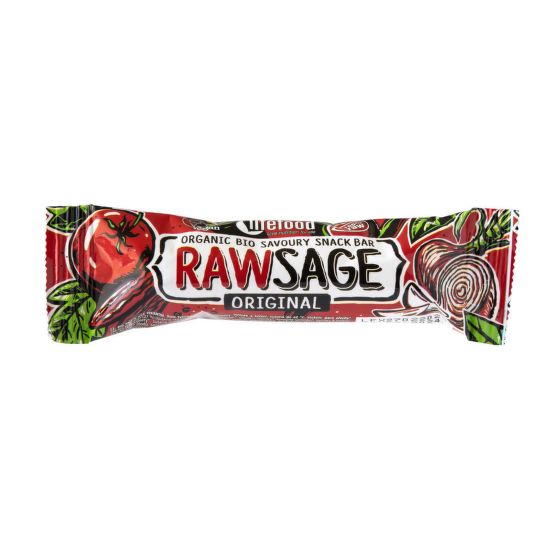 VÝPRODEJ!!!Tyčinka slaná Rawsage vegan klobása 25 g BIO   LIFEFOOD