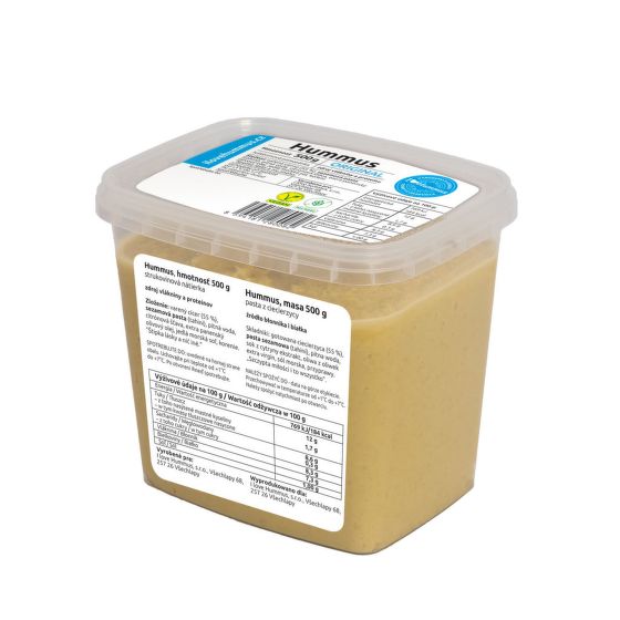 Hummus - cizrnová pomazánka original 500 g   I LOVE HUMMUS
