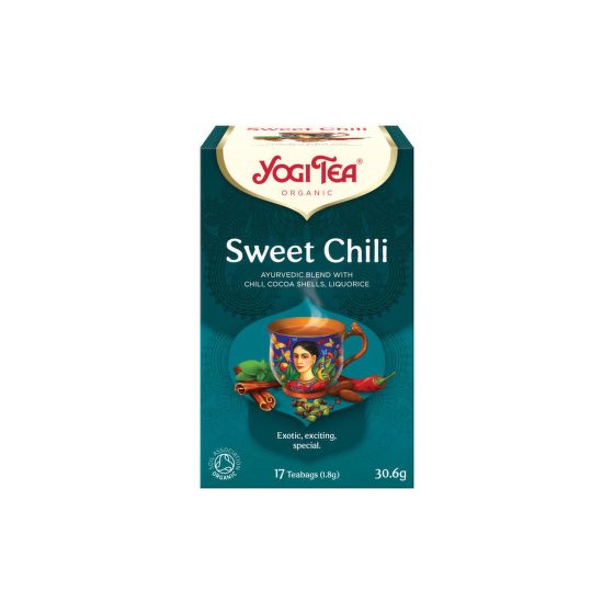 Čaj Sladké chilli 17 sáčků 30,6 g BIO   YOGI TEA