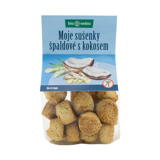 MOJE SUŠENKY kokosové 130 g BIO   BIO NEBIO