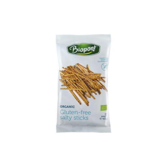 Tyčinky slané bez lepku 45 g BIO   BIOPONT