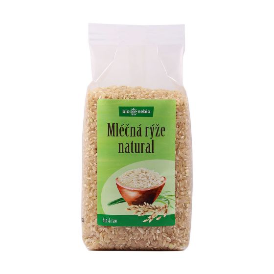 Rýže mléčná natural 500 g BIO   BIO NEBIO