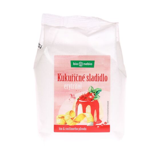 Sladidlo kukuřičné erytritol 500 g BIO   BIO NEBIO